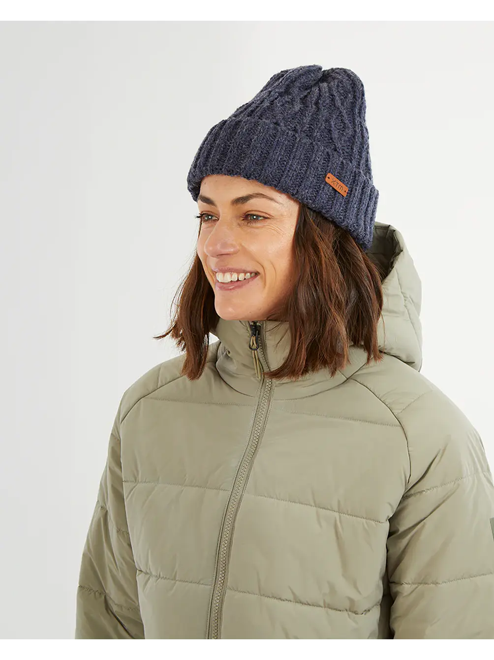 Gorro Mujer Brooke Wool-Blend Knit Beanie IND XTM 2