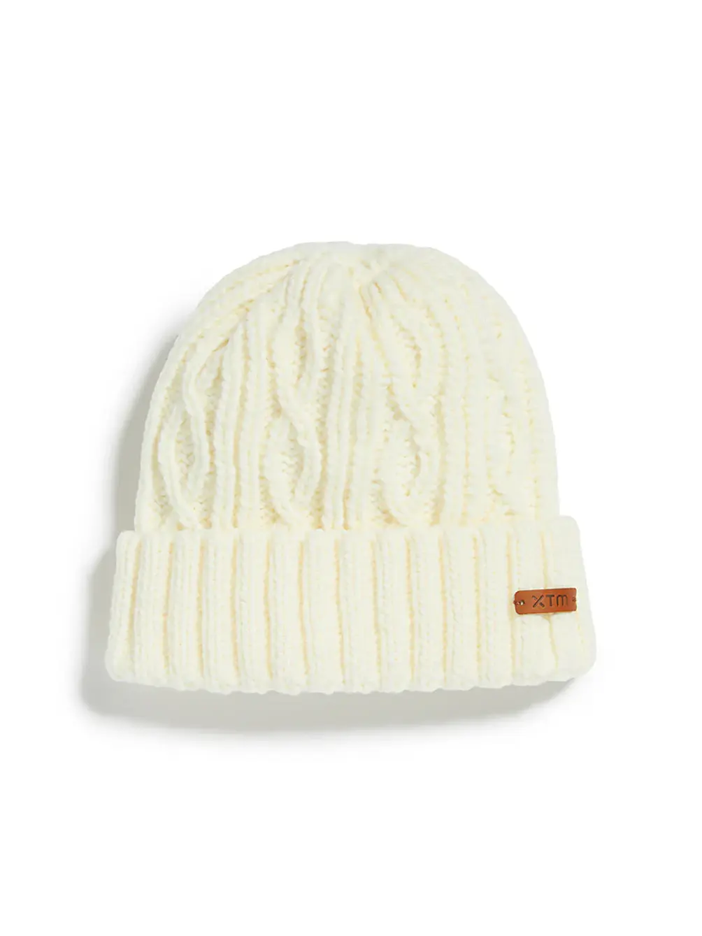 Gorro Mujer Brooke Wool-Blend Knit Beanie NAT XTM 1