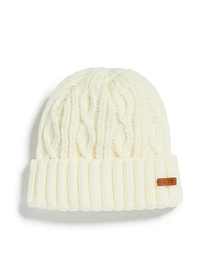 Gorro Mujer Brooke Wool-Blend Knit Beanie NAT XTM