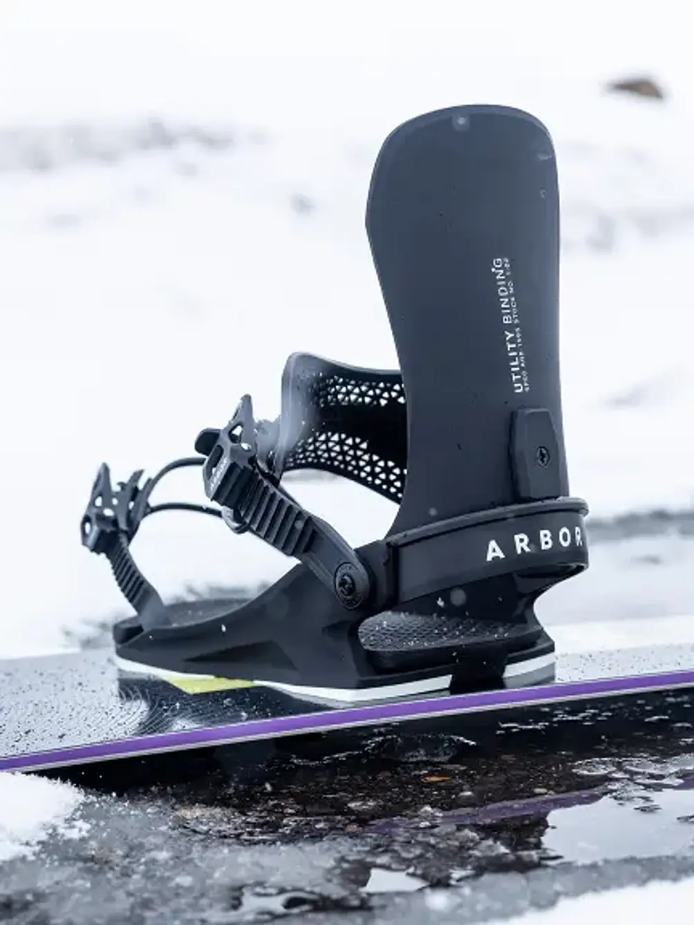 Fijación Arbor Utility S Black / Marshmallow 6
