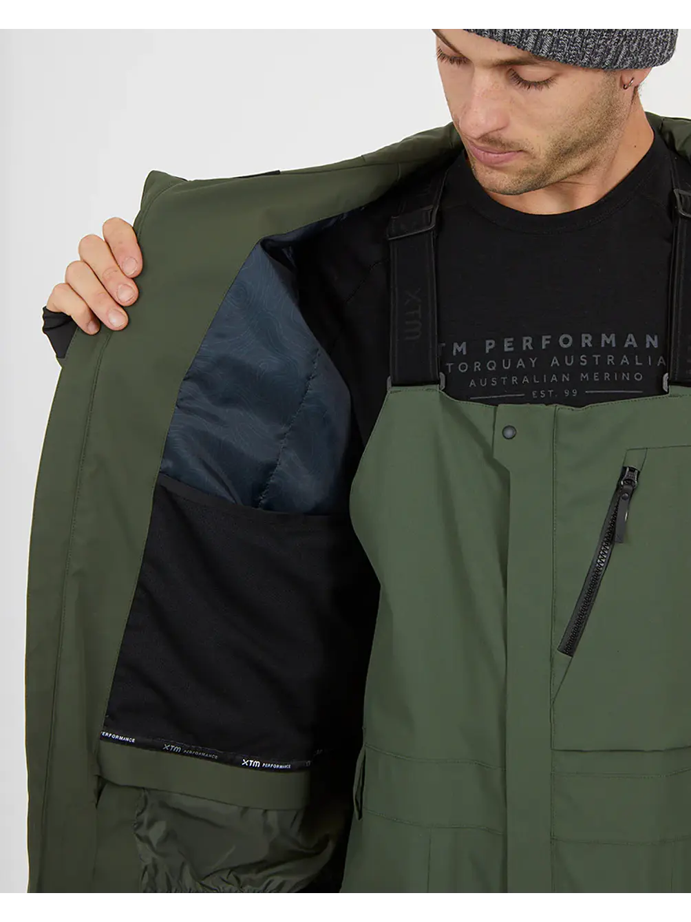 Chaqueta de Ski Hombre Ridge Line Ski Jacket IVY XTM  7