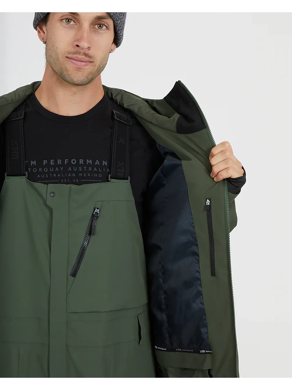 Chaqueta de Ski Hombre Ridge Line Ski Jacket IVY XTM  8
