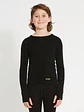 Polera Primera Capa Merino 230 Kids TOP BLK XTM - Miniatura 1