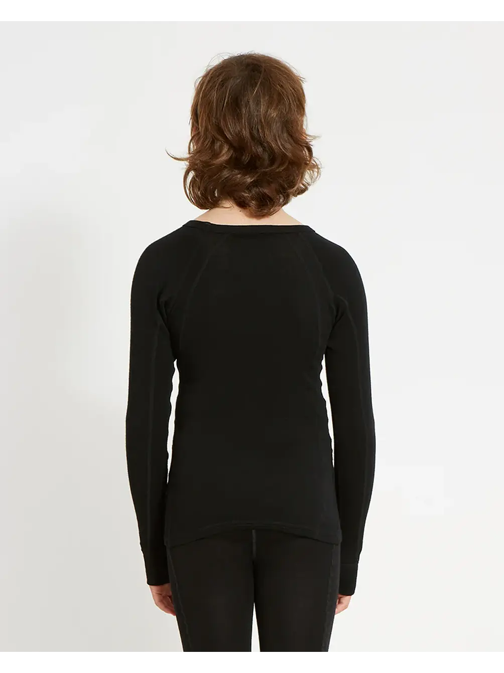Polera Primera Capa Merino 230 Kids TOP BLK XTM 3