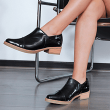 New York Black Leather Shoe