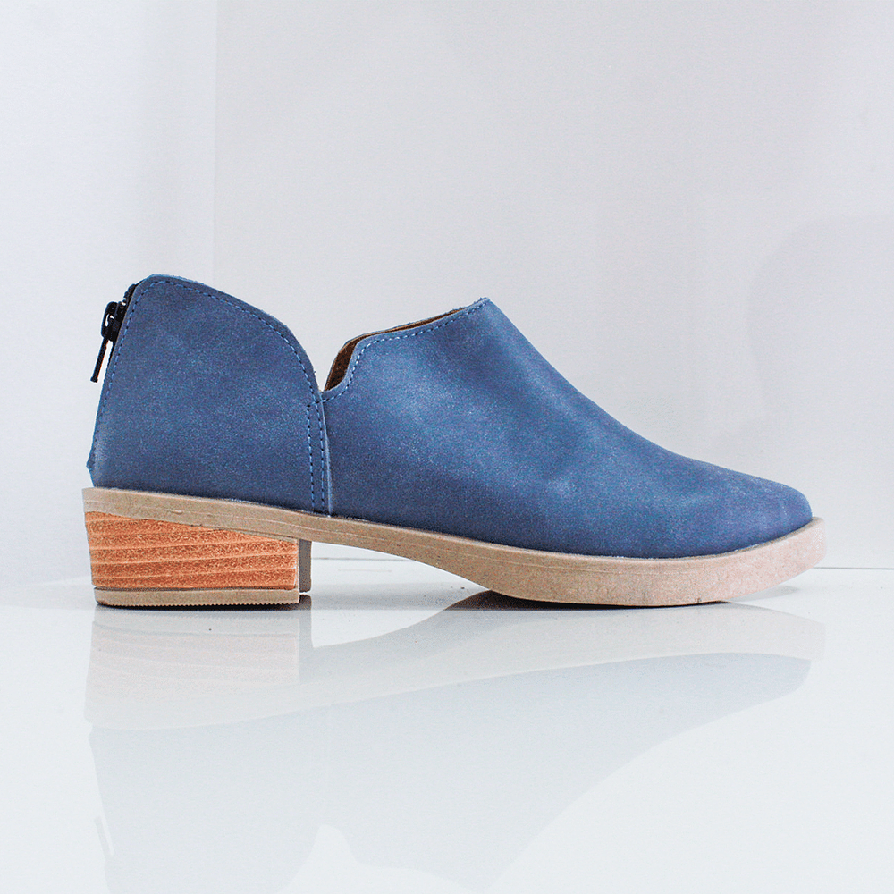 Zapato Cuero Pucón Blue