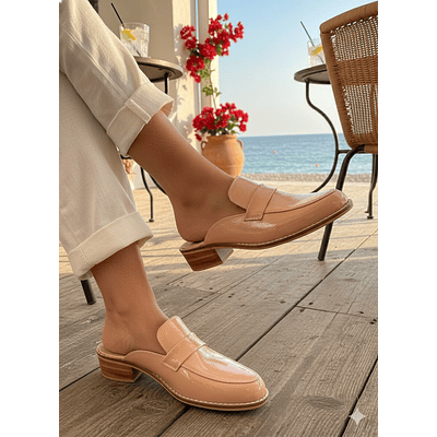 Puntilla Bombay Nude Charol