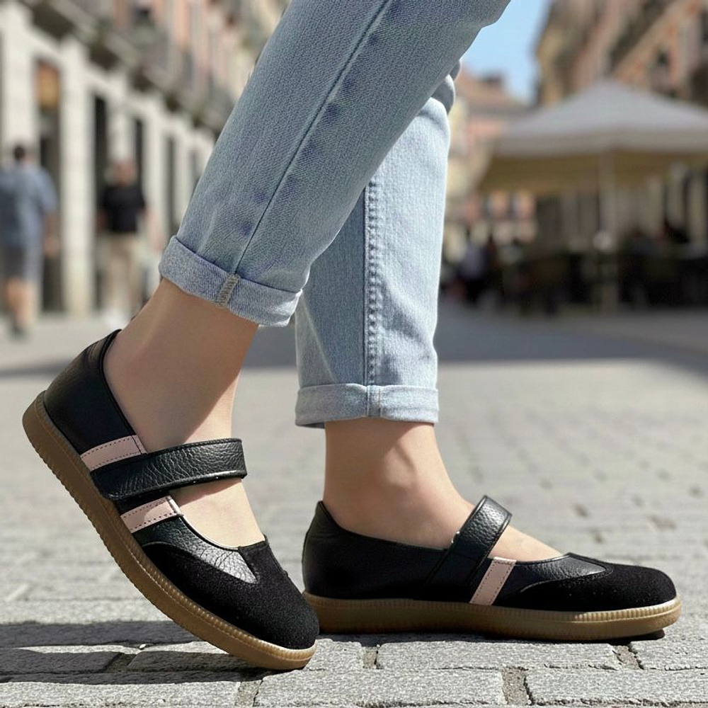 Zapatilla Santa Monica Negra 