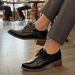 Zapato Liverpool Negro Charol