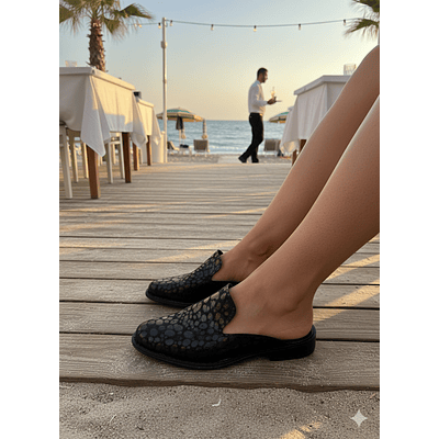 Puntilla Manhattan Negra Folia