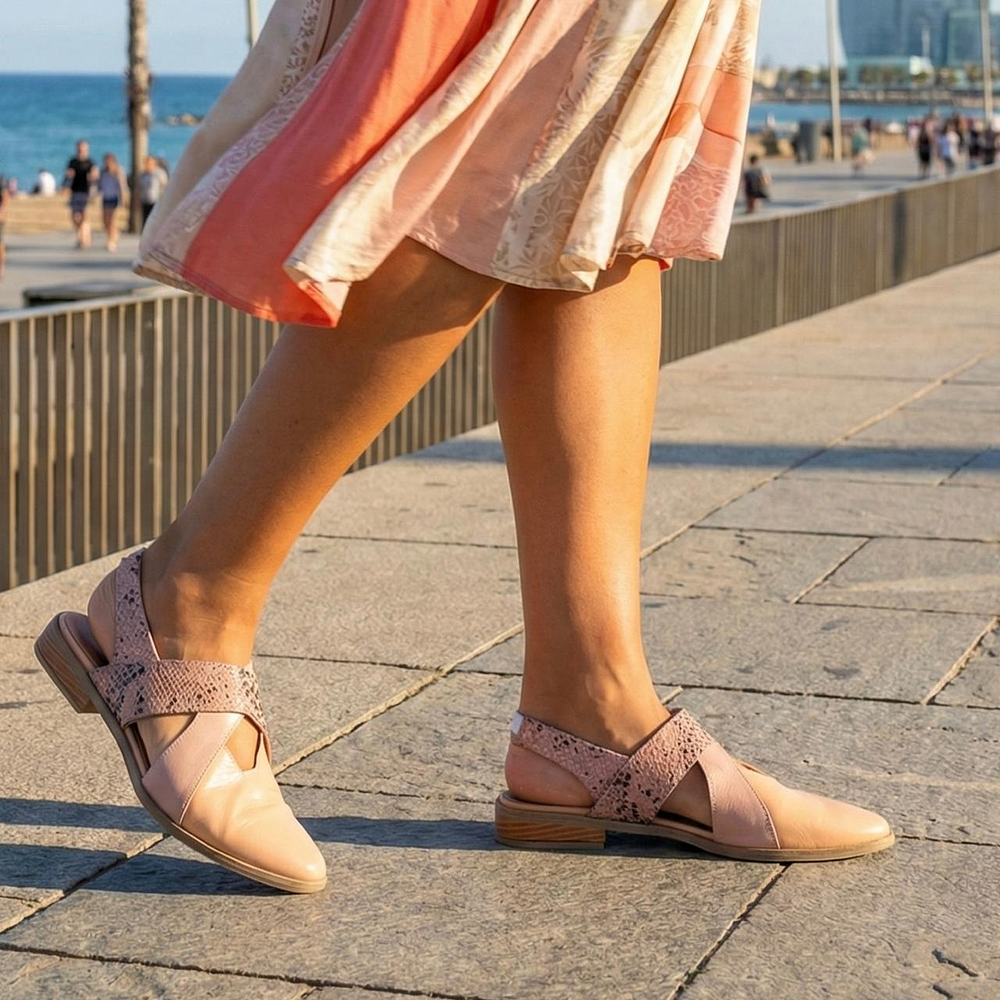 Sandalia Mykonos Rosa 