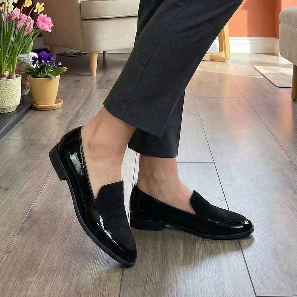 Mocasin Napoles Negro Charol Reno