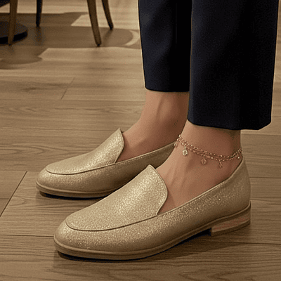 Mocasin Napoles Champagne