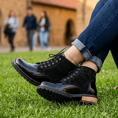 Botín Toronto Negro Reno Charol