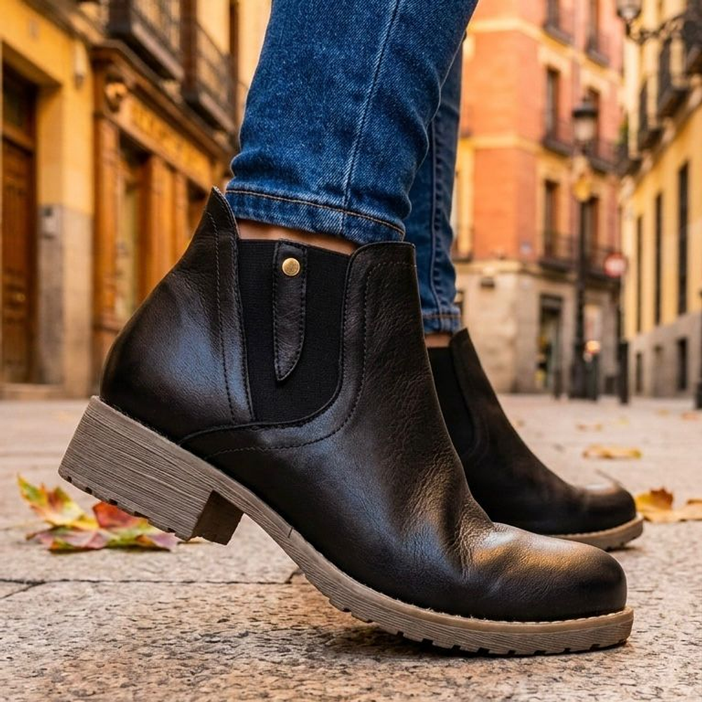Botin Atacama Negro Mate