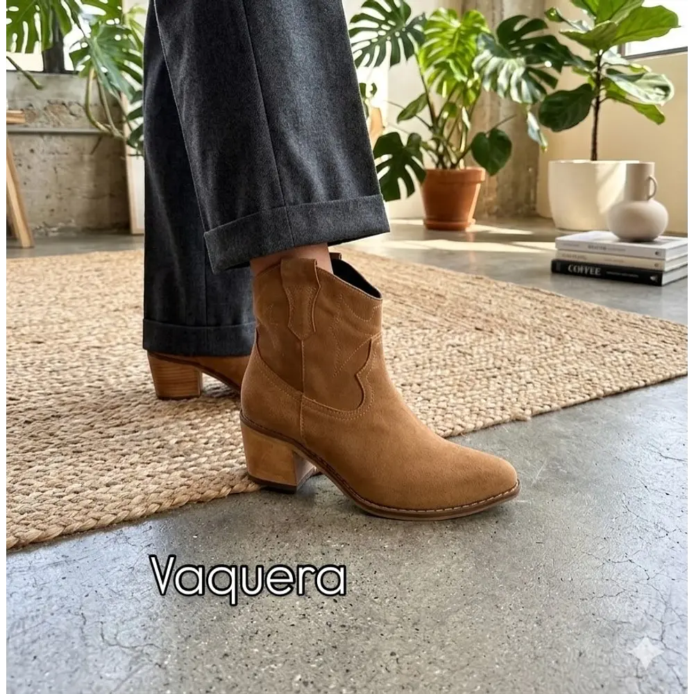 Bota Vaquera Cafe Graso