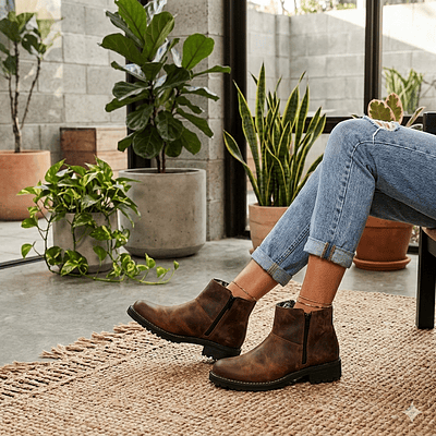 Chelsea bajo café graso