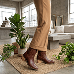 Bota Vaquera Café Avalanch