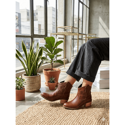 Bota Vaquera Café Avalanch