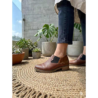 Zapato Budapest Negro Texturizado