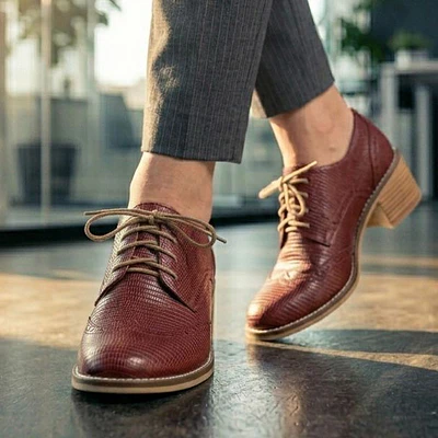 Zapato Oxford Burdeo Textura