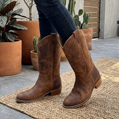 Bota Larga Vaquera Cafe