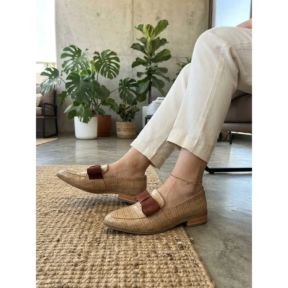 Mocasín Praga Crico Beige moro