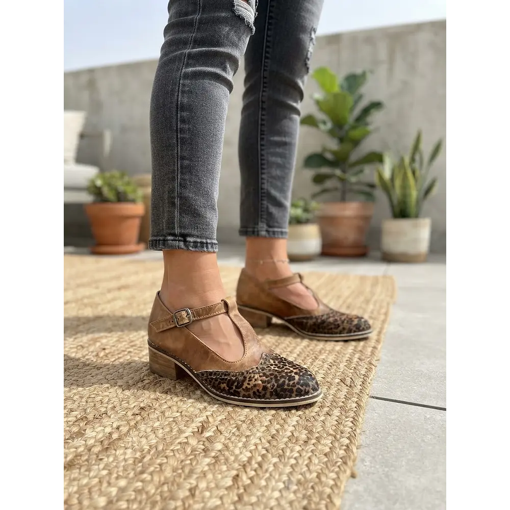 Málaga camel print peludo 