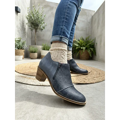 Campero azul print 
