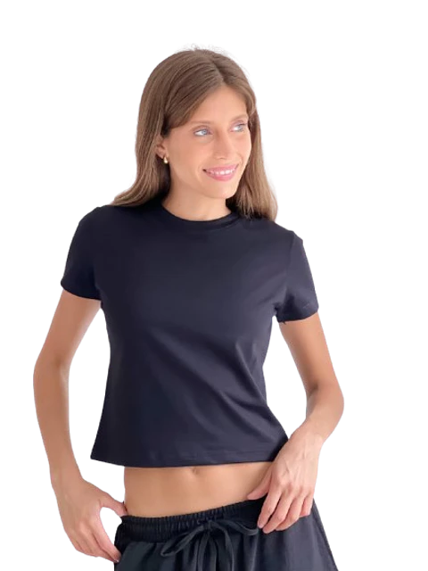 Baby Tee Remera Mujer ISU