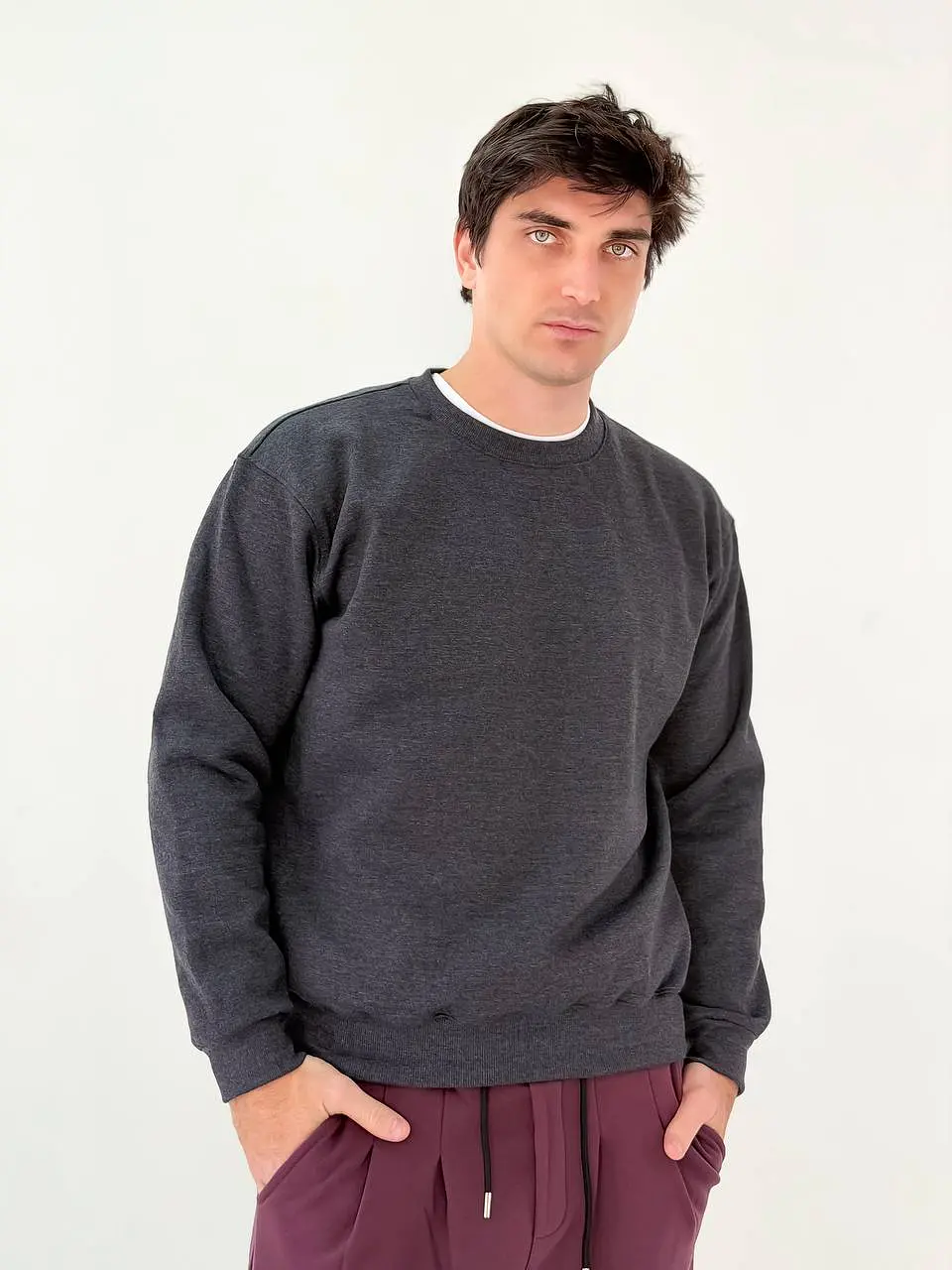 Comfort Buzo sin capucha oversize 3