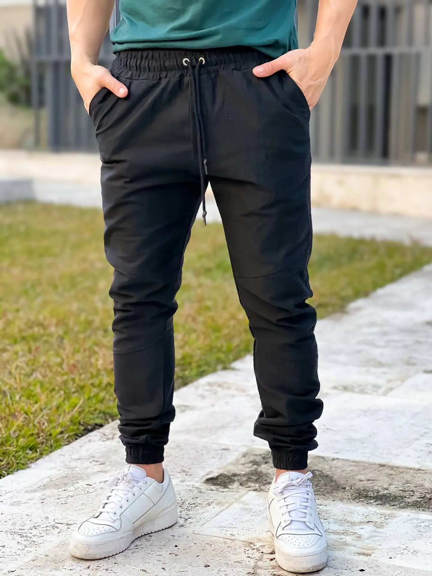 Bengalina pantalon corte chino  1