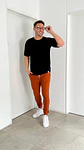 Bengalina pantalon corte chino  - Miniatura 6
