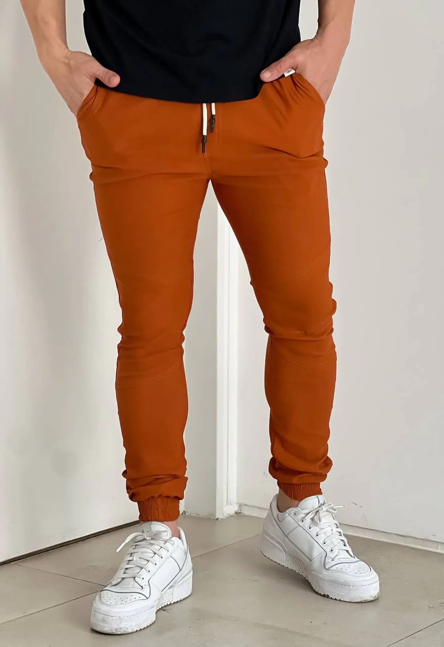 Bengalina pantalon corte chino  7