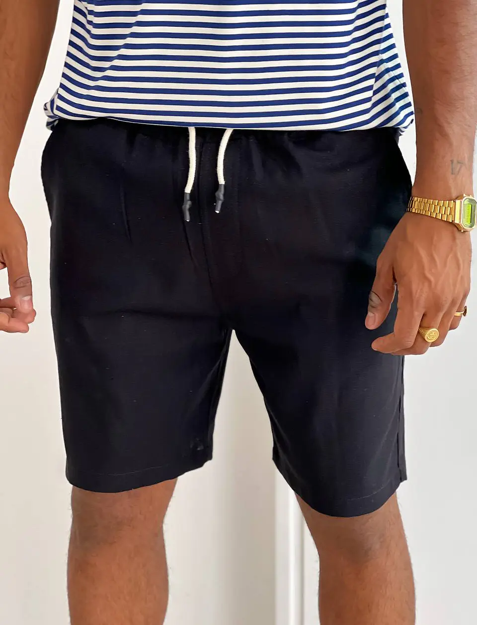 Ibiza Bermuda de Lino Corte Chino 5