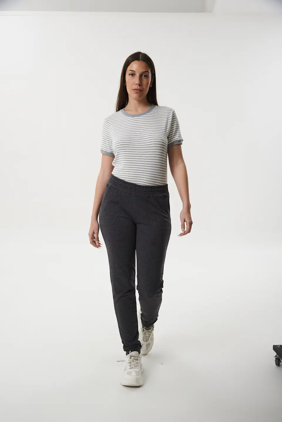 Visa remera rayada de mujer 3