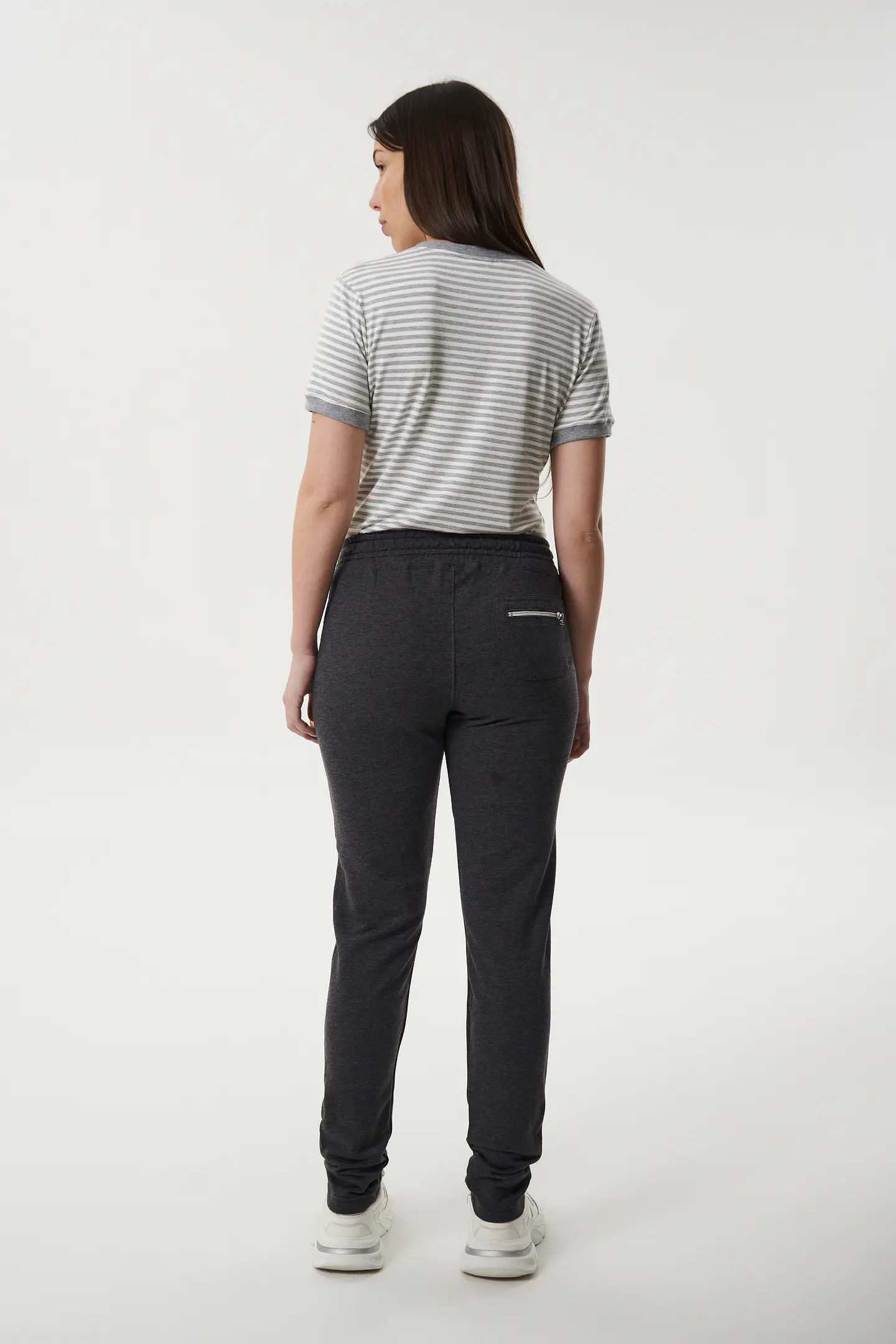 Visa remera rayada de mujer 5