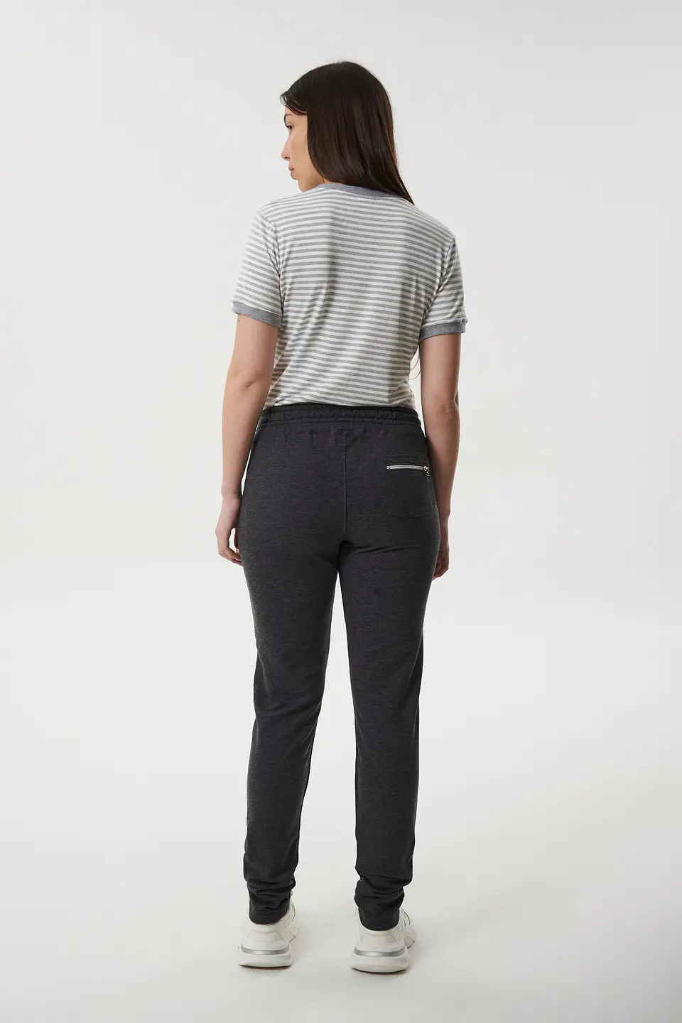Visa remera rayada de mujer 5