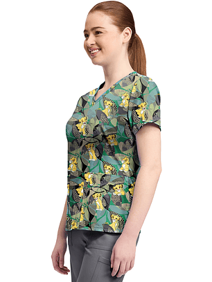 POLERA TOONIFORMS TF796-LKTR