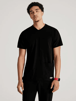 POLERA HOMBRE SKECHERS SKT193 NEGRO
