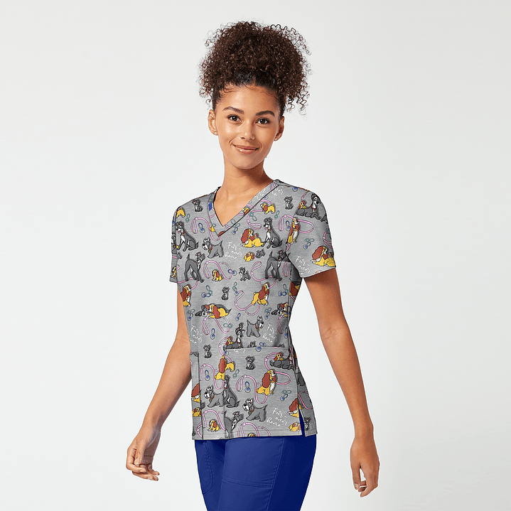 POLERA TOONIFORMS TF796-LAFH 2