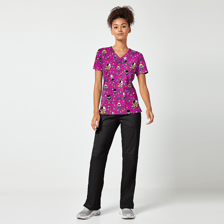 POLERA TOONIFORMS TF796-VISI 5