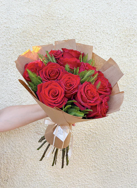 Ramo de 6 rosas Rojas 