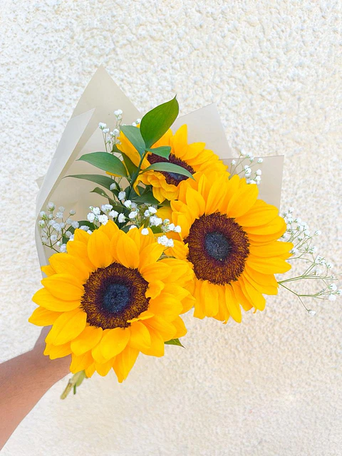 Ramito arreglo de Girasoles 