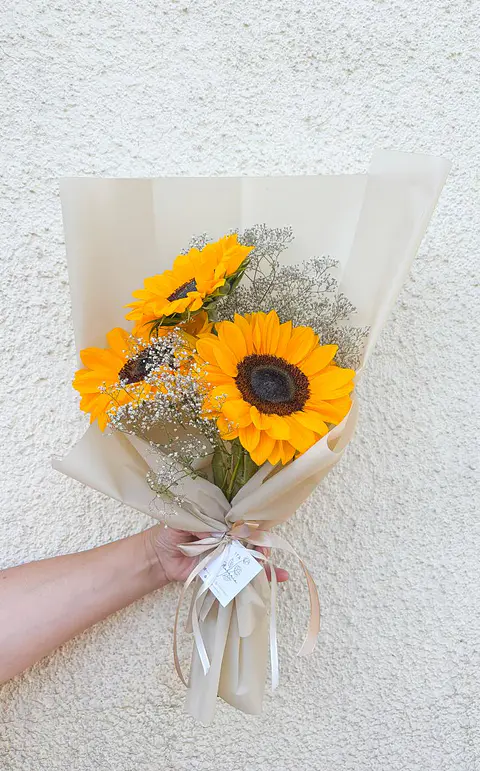Ramito arreglo de Girasoles 