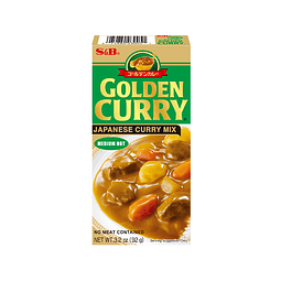 Golden curry medio picante 92 gr