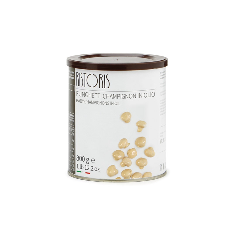 Champiñones en aceite 800 gr