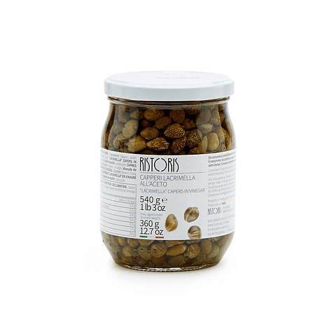 Alcaparras lacrimella en vinagre 540 gr