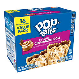 POP TARTS CINNAMON ROLL 768GR(16UND)