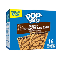 Pop tarts chocolate chip 768 gr (16 und)